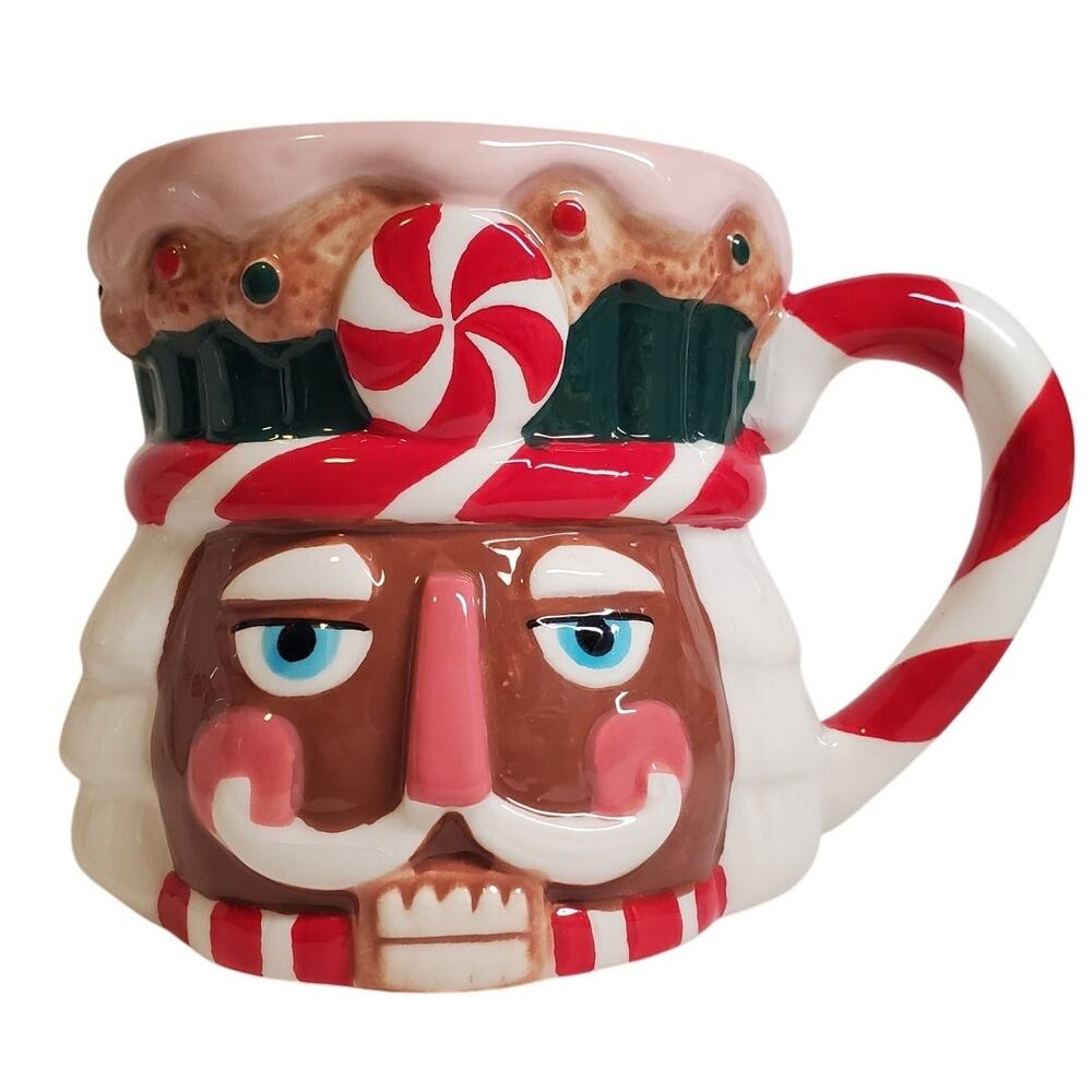 Nutcracker Ceramic Mug - 12 oz